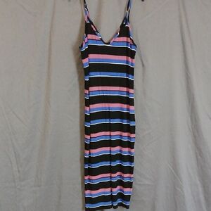 Express Multicolor Striped Dresd